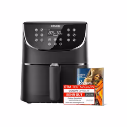 COSORI Air Fryer 5.5L Capacity,Oil Free, Energy and Time Saver with 11 Presets with 100 Recipes Cookbook, Non-Stick, Dishwash ...