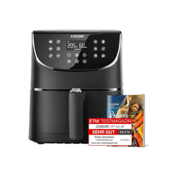 COSORI Air Fryer 5.5L Capacity,Oil Free, Energy and Time Saver with 11 Presets with 100 Recipes Cookbook, Non-Stick, Dishwasher Safe Basket