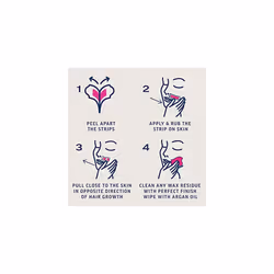 Veet Expert Waxing Strips for Sensitive Skin - 20 Cold Wax Strips & 4 Finish Wipes for Eyebrow, Facial Hair Removal - Hydrating, Exfoliating, Ideal f