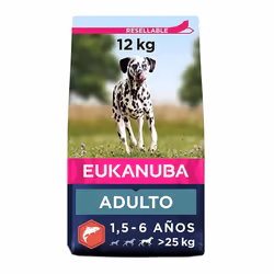 Eukanuba Complete Dry Dog Food for Adult Large and Giant Breeds with Salmon and Barley 12 kg