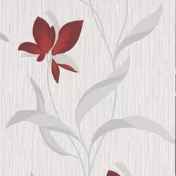 Erismann Fleur Wallpaper Red (9730-06)