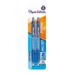 Papermate Profile Retractable Gel Pens, Medium Point (0.7mm)
