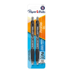 Papermate Profile Retractable Gel Pens, Medium Point (0.7mm)