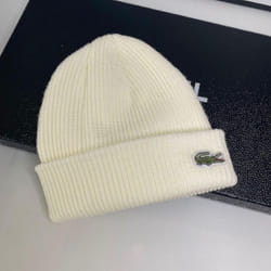 Lacoste Ladies Mens Adult Knitted Cap Ie Hat