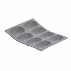 de Buyer 1832.21D, Madeleine pan, Rectangular, -70 °C, 300 °C, Grey, France