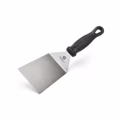 de Buyer 4232.00, Cooking spatula, Stainless steel, Stainless steel, Polyamide, Black, 90 mm