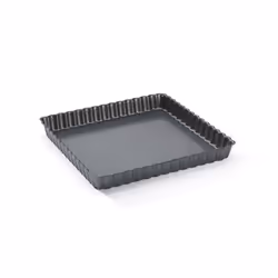de Buyer 4709.23, Tart mould, Square, 220 °C, Black, Steel, 230 mm