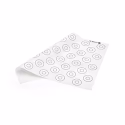 de Buyer Macaron Silicone Baking Mat - 15.75 x 11.75 - Perfect for Macarons & Cookies - Nonstick & Easy to Clean