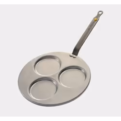 de Buyer 5612.03, Round, Sauteuse pan, Stainless steel, 27 cm, 12 mm, 1.11 kg