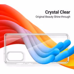 Samsung Galaxy S24 Ultra S21 FE A05S A34 A53 5G A16 A15 A55 A72 A71 A51 S20 Ultra Note 20 Clear Shockproof Soft Silicone - transparent, Samsung A25 5G