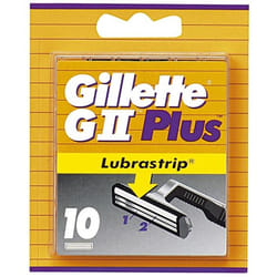 Gillette GII PLUS razor blades 10 pc(s) Men