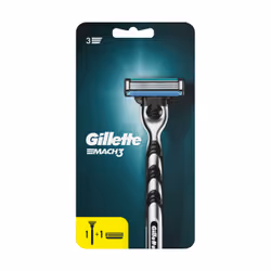 Gillette MACH3, Black, Blue, 1 pc(s)