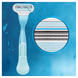 4 x Gillette Venus Original Women's Close & Clean 3-Bladed Razor Blade Refills