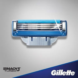 Gillette Mach 3 Turbo razor blades 8 pc(s) Men