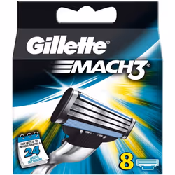 Gillette Mach 3 Blades (Pack of 8)
