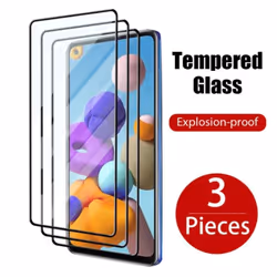 3PCS Screen Protector for Samsung A05 A15 A25 A35 A55 A14 A24 A34 A54 A51 A52 A53 A13 M32 Protective Glass for Xiaomi Redmi N ...