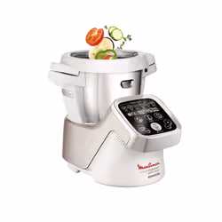 Moulinex Cuisine Companion food processor 1550 W 4.5 L Silver, White