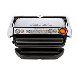 Tefal OptiGrill + Intelligent Health Grill, 6 Automatic Settings, Stainless Steel, 2000W, 4-6 Portions