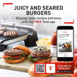 Tefal OptiGrill + Intelligent Health Grill, 6 Automatic Settings, Stainless Steel, 2000W, 4-6 Portions - Additional view 7