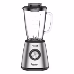 Moulinex LM439D10, Tabletop blender, 1.25 L, Pulse function, Ice crushing, 800 W, Stainless steel