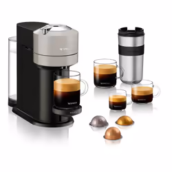 Krups Vertuo Next XN910B40, Capsule coffee machine, 1.1 L, Coffee capsule, 1500 W, Black, Grey