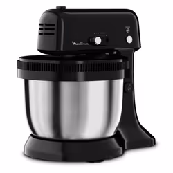 Moulinex QA1108, 4 L, Black, Buttons, Lever, 1 kg, 0.8 kg, Stainless steel