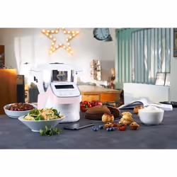 Moulinex i-Companion XL HF90E700 1550 W 4.5 L Pink, White - Additional view 4
