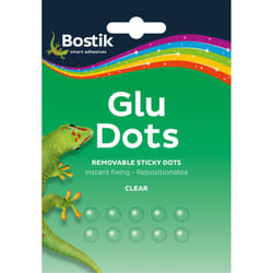Bostik Glu Dots Removable Clear Sticky Dots
