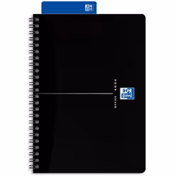 Oxford 100102565, Black, Blue, A5, 90 g/m², Squared paper