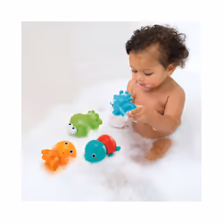 Infantino Senso Plug & Squirt Aquarium Ocean Buddies Bath Time Friend - Additional view 4
