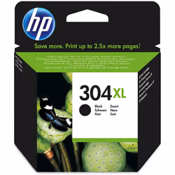 HP N9K08AE 304XL High Yield Original Ink Cartridge, Black, Single Pack