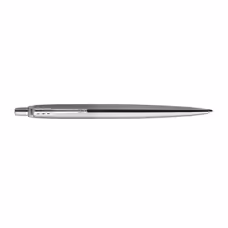 Parker 2020646, Clip-on retractable pen, Chrome, Stainless steel, Blue, Stainless steel, Stainless steel, Medium