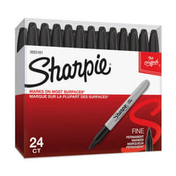 Sharpie Fine marker 24 pc(s) Fine tip Black