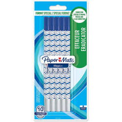 Paper Mate 2027798 Magic+ Eradicator and Correction Pen Fine Nib - Blue (Pack of 10)