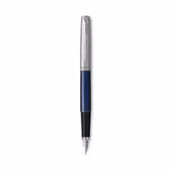 Parker Jotter, Black, Blue, Stainless steel, Stainless steel, Stainless steel, Medium, Gift box, 1 pc(s)