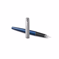 Parker Jotter fountain pen Black, Blue, Stainless steel 1 pc(s)