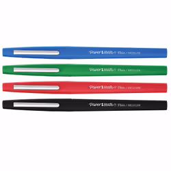 Papermate Flair felt pen Medium Black, Blue, Green, Red 4 pc(s)