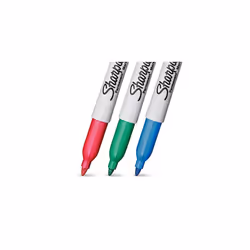 Sharpie Metallic Permanent Markers | Fine Point | Assorted Colours | 3 Count