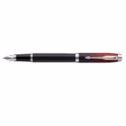 Parker 2073478, Black, Red, Cartridge filling system, Black, Brass, Lacquer, Steel