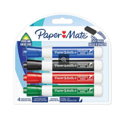 Papermate 2084305 marker 4 pc(s) Chisel tip Assorted colours