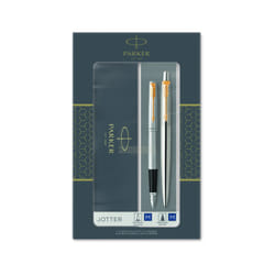 Parker 2093257 pen set Black, Chrome, Gold 2 pc(s)