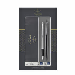 Parker 2093258 pen set Black, Silver 2 pc(s)