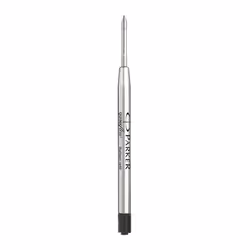 Parker Quinkflow, Black, Medium, Black, Silver, Ballpoint pen, 10 pc(s), Blister