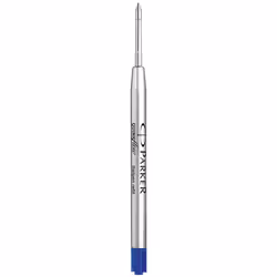 Parker Quinkflow, Blue, Medium, Blue, Silver, Ballpoint pen, 10 pc(s), Blister