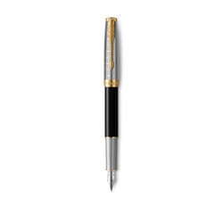 Parker Sonnet fountain pen Black, Gold, Metallic 1 pc(s)