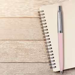Parker Jotter Originals Ballpoint Pen Pastel Collection | Pink & Blue 50s Finishes | Medium Point | Blue Ink | 2 Count