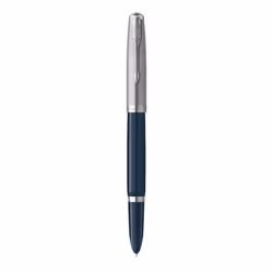 Parker 51, Blue, Palladium, Black, Palladium, Resin, Fine, Gift box, 1 pc(s)