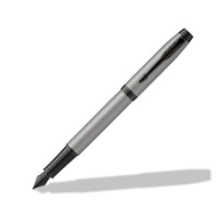 Parker IM Achromatic fountain pen Cartridge filling system Black, Grey 1 pc(s)
