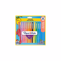 Flair Scented Felt Tip Pens | Assorted Sunday Brunch Scents and Colours | Medium Point (0.7mm) | 12 Count