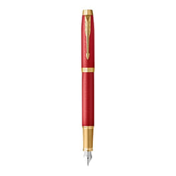 Parker 2143650 fountain pen Cartridge filling system Gold, Red 1 pc(s)